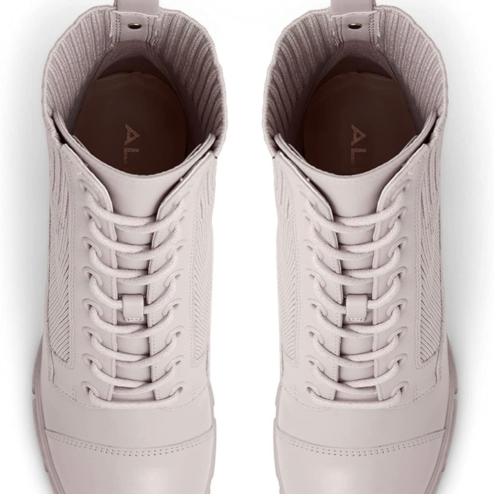 Aldo Women's Heeled Boots in Light Gray - Picture 5 of 6